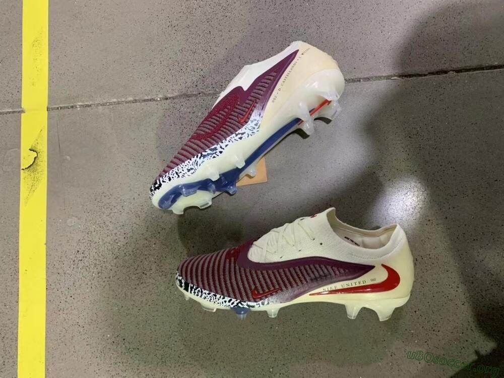 Nike Phantom 6 Elite Low FG Football Boots - Red/Crimson Glow/Chalk White