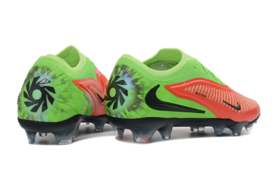 Nike Phantom 6 Elite Low FG Football Boots - Orange/Vibrant Green/Jet Black