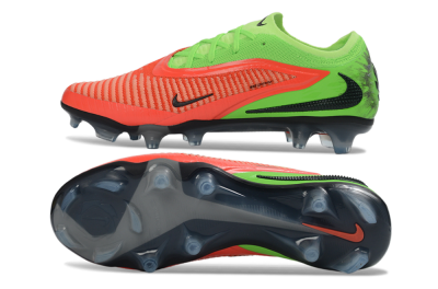 Nike Phantom 6 Elite Low FG Football Boots - Orange/Vibrant Green/Jet Black