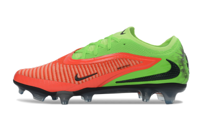 Nike Phantom 6 Elite Low FG Football Boots - Orange/Vibrant Green/Jet Black