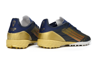 Adidas F50 Pro TF Football Shoes - Navy/Gold/Red