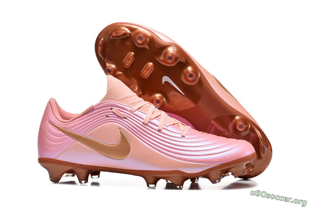 Nike Tiempo Legend 11 Elite FG Football Boots - Pink/Blush Peach/Copper Bronze 2