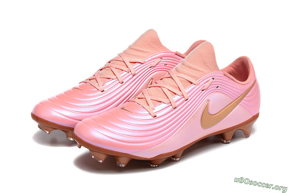 Nike Tiempo Legend 11 Elite FG Football Boots - Pink/Blush Peach/Copper Bronze 5