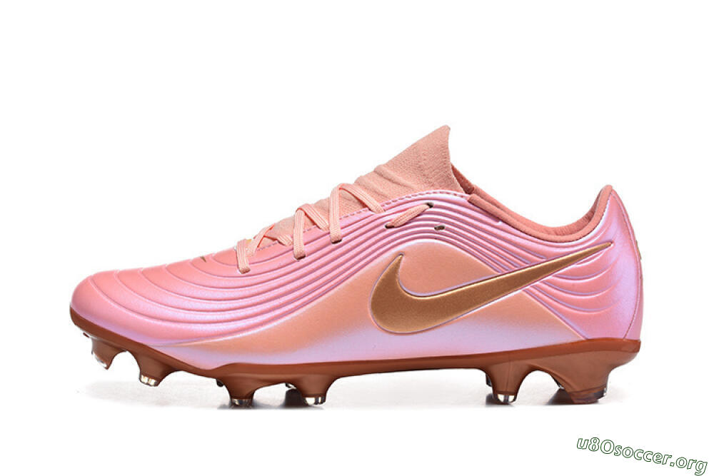 Nike Tiempo Legend 11 Elite FG Football Boots - Pink/Blush Peach/Copper Bronze 3