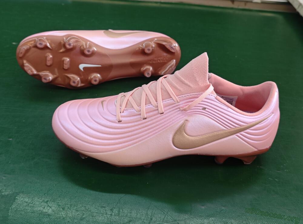 Nike Tiempo Legend 11 Elite FG Football Boots - Pink/Blush Peach/Copper Bronze