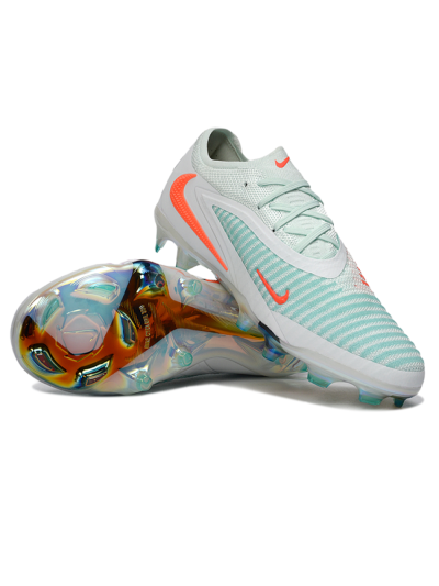 Nike Phantom 6 Elite Low FG Football Boots - Mint/Coral Burst/Sky Blue