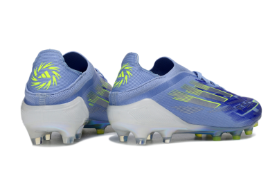 Adidas F50 Elite AG Football Boots - Blue/Electric Blue/Lime Green