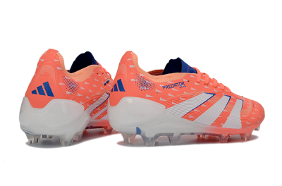 Adidas Predator 26 Elite FG Football Boots - Coral/Royal Blue/White