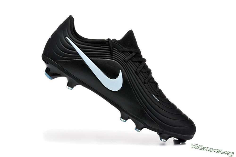 Nike Tiempo Legend 11 Elite FG Football Boots - Black/Sky Blue/Charcoal Grey 7