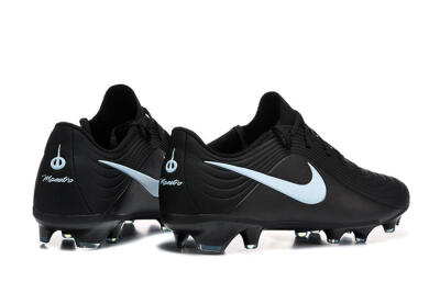 Nike Tiempo Legend 11 Elite FG Football Boots - Black/Sky Blue/Charcoal Grey