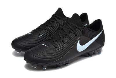 Nike Tiempo Legend 11 Elite FG Football Boots - Black/Sky Blue/Charcoal Grey