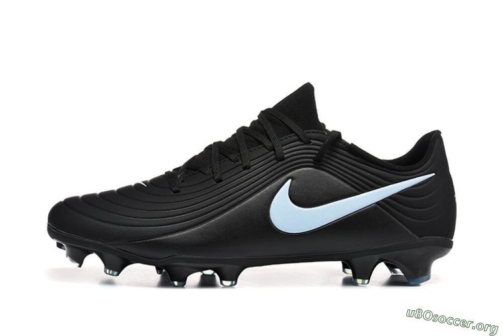 Nike Tiempo Legend 11 Elite FG Football Boots - Black/Sky Blue/Charcoal Grey 3