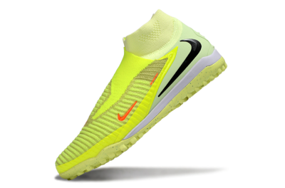 Nike Phantom 6 Elite High TF Football Shoes - Yellow/Vibrant Lime/Black