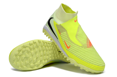 Nike Phantom 6 Elite High TF Football Shoes - Yellow/Vibrant Lime/Black