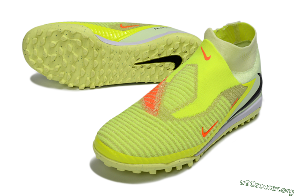 Nike Phantom 6 Elite High TF Football Shoes - Yellow/Vibrant Lime/Black 0