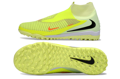 Nike Phantom 6 Elite High TF Football Shoes - Yellow/Vibrant Lime/Black