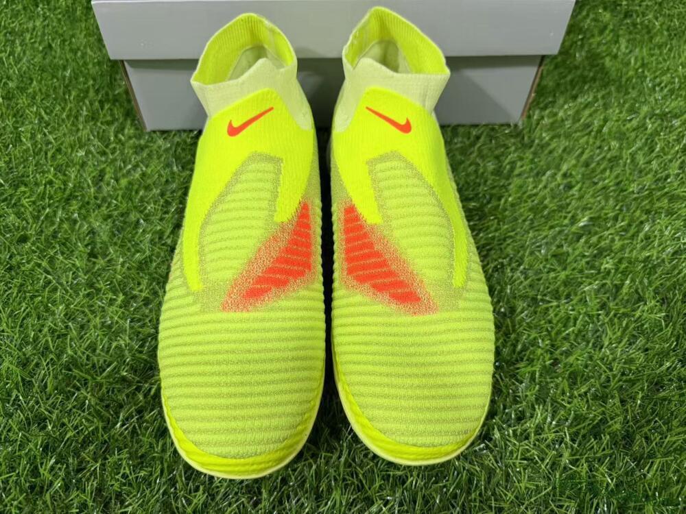 Nike Phantom 6 Elite High TF Football Shoes - Yellow/Vibrant Lime/Black