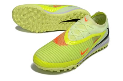 Nike Phantom 6 Elite Low TF Football Shoes - Yellow/Neon Green/Black