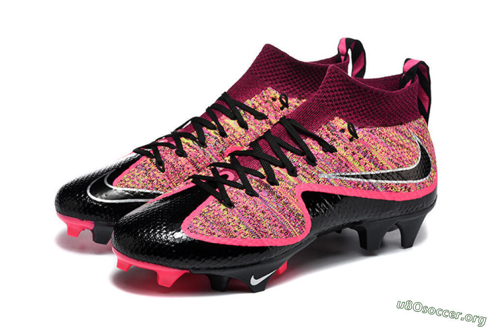 Nike Magista Obra FG Football Boots - Black/Fuchsia Pink/Crimson Red 5