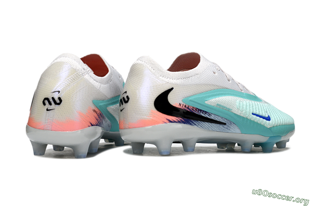 Nike Phantom 6 Elite Low AG Football Boots - Aqua/Ocean Breeze/Sunset Glow 6
