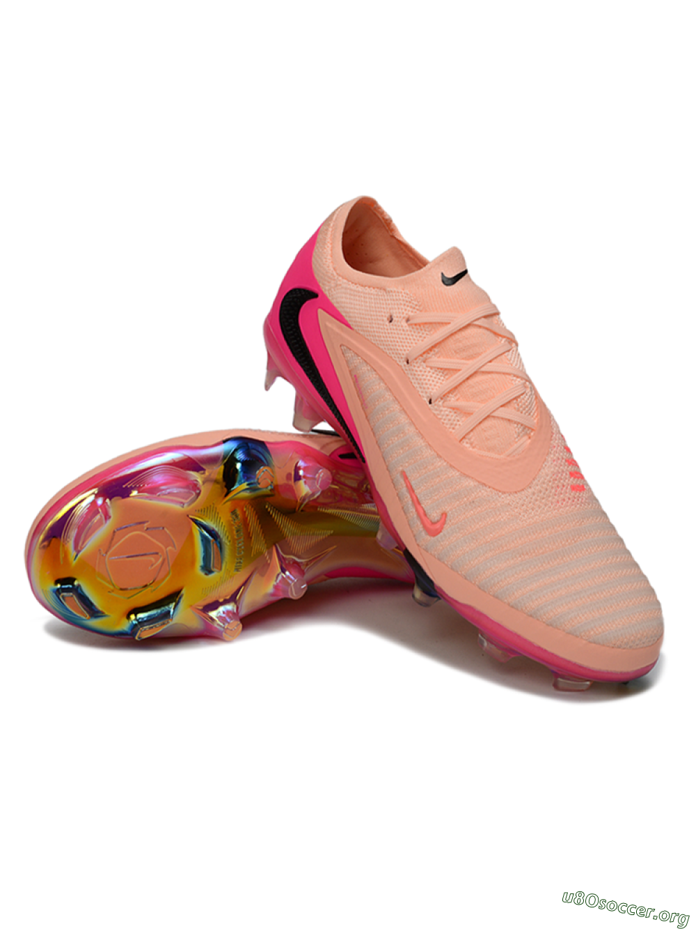 Nike Phantom 6 Elite Low FG Football Boots - Pink/Coral Blush/Electric Magenta 0