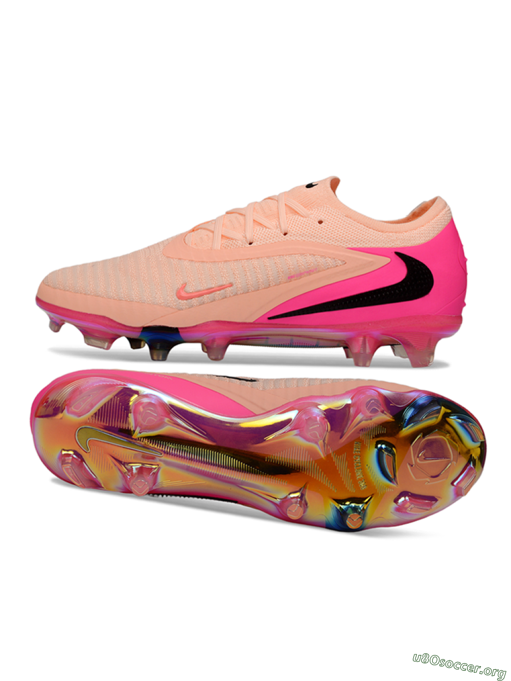 Nike Phantom 6 Elite Low FG Football Boots - Pink/Coral Blush/Electric Magenta 1