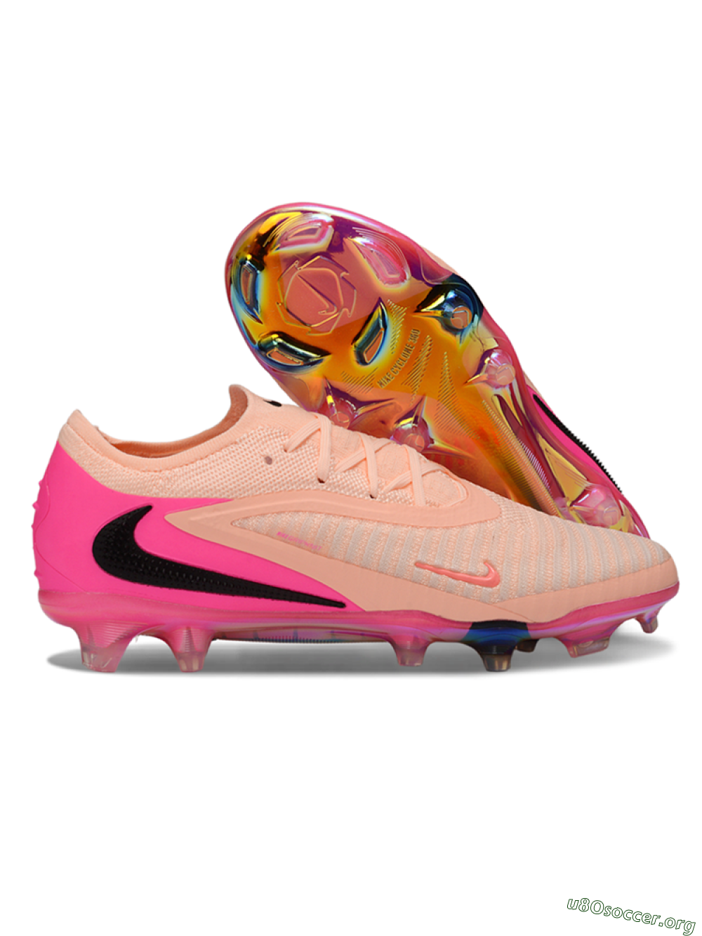 Nike Phantom 6 Elite Low FG Football Boots - Pink/Coral Blush/Electric Magenta 2