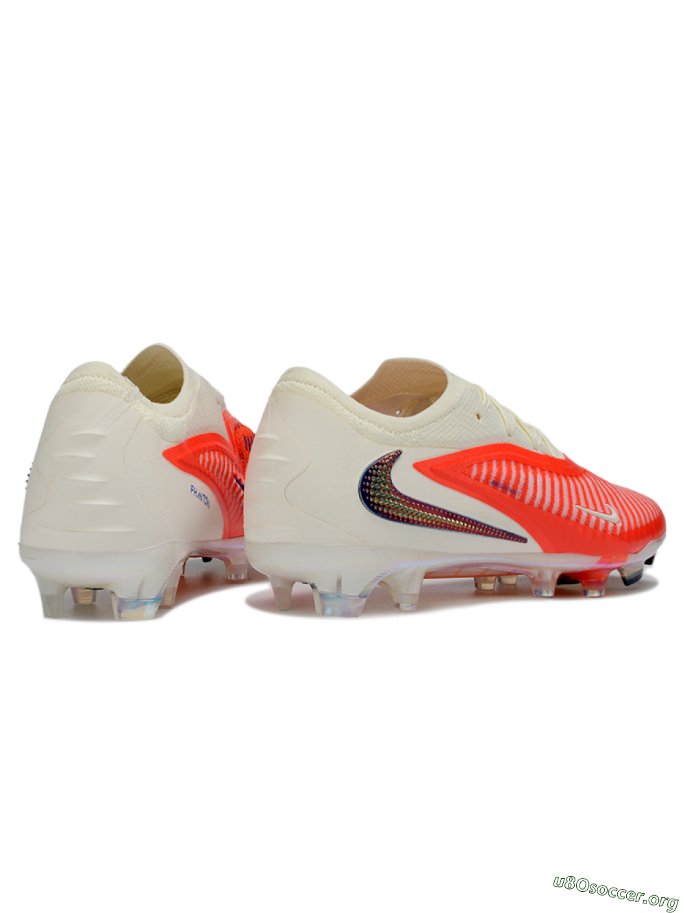 Nike Phantom 6 Elite Low FG Football Boots - Red/Coral Burst/White 6