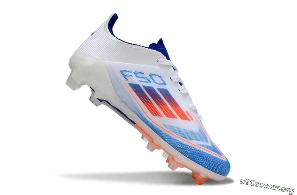 Adidas F50 Elite FG Football Boots - Blue/Cool Blue/Crisp White 0