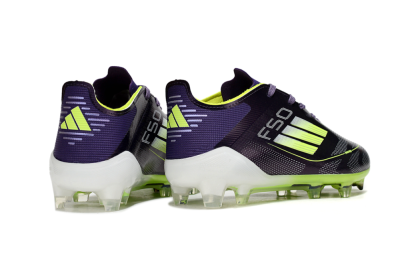 Adidas F50 Elite FG Football Boots - Purple/Lime Green/Black