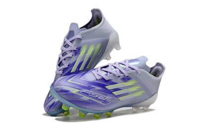 Adidas F50 Elite FG Football Boots - Purple/Bright Yellow/Light Blue