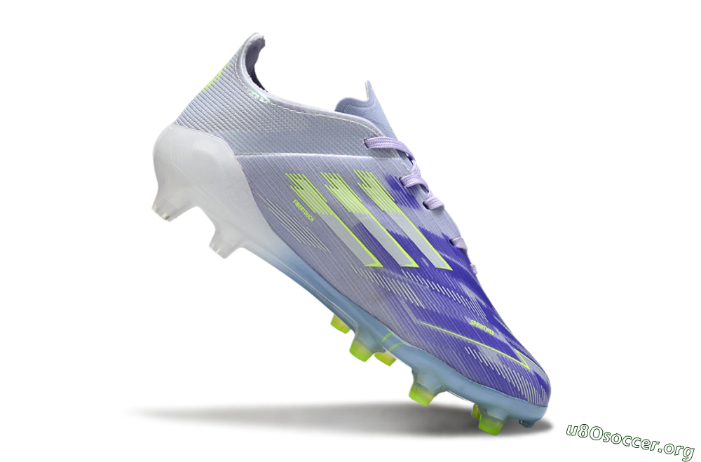Adidas F50 Elite FG Football Boots - Purple/Bright Yellow/Light Blue 0