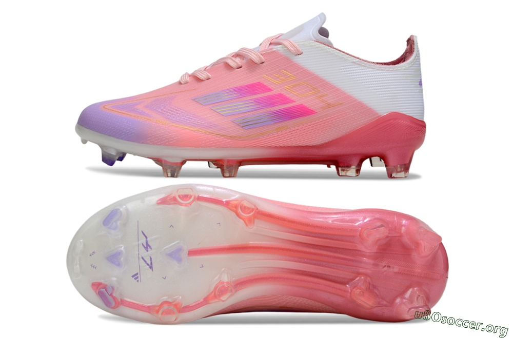 Adidas F50 Elite FG Football Boots - Pink/Blush Pink/Soft Lavender 1