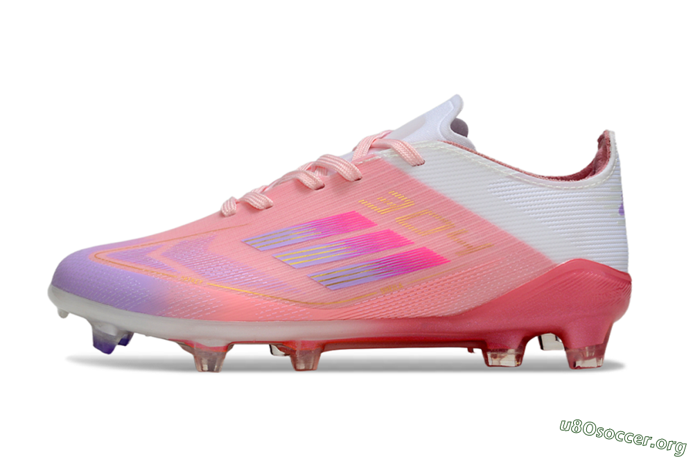 Adidas F50 Elite FG Football Boots - Pink/Blush Pink/Soft Lavender 2