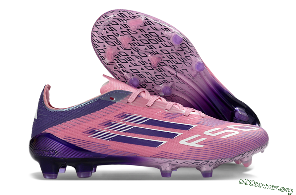 Adidas F50 Elite FG Football Boots - Pink/Vibrant Violet/Soft Lilac 2