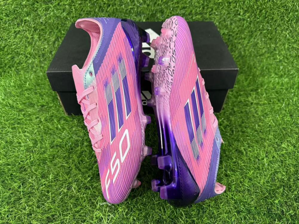 Adidas F50 Elite FG Football Boots - Pink/Vibrant Violet/Soft Lilac