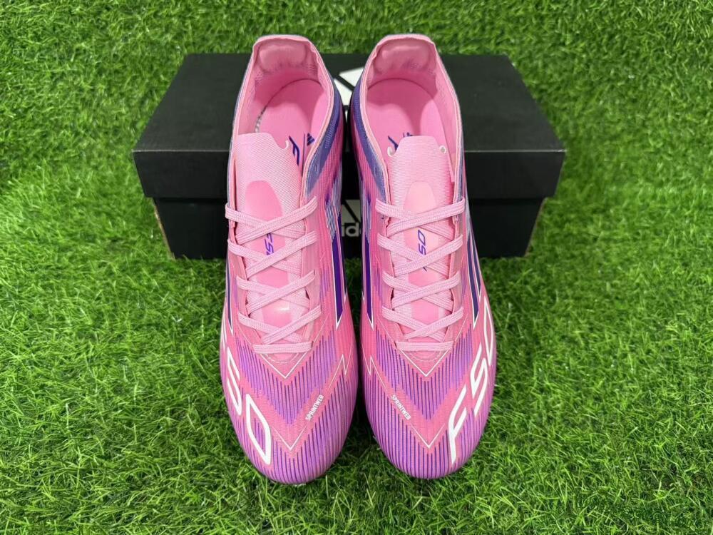 Adidas F50 Elite FG Football Boots - Pink/Vibrant Violet/Soft Lilac