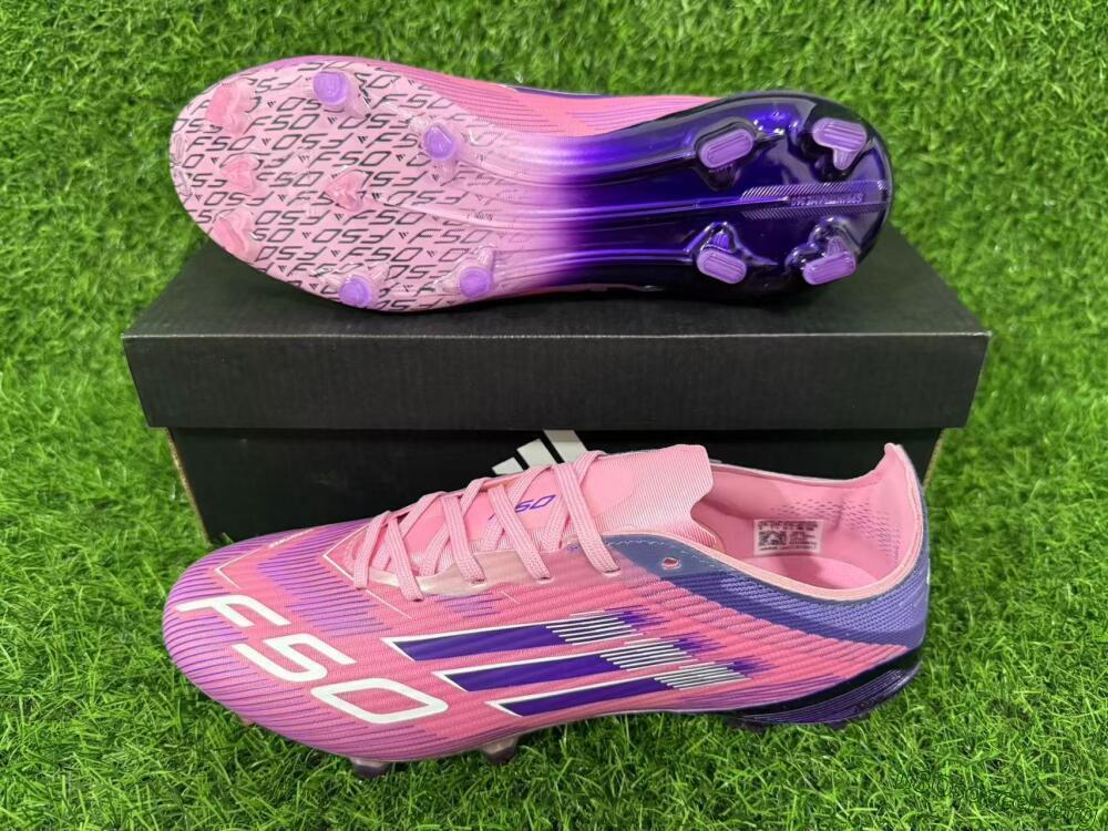 Adidas F50 Elite FG Football Boots - Pink/Vibrant Violet/Soft Lilac