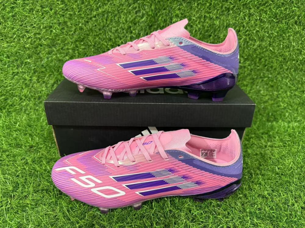 Adidas F50 Elite FG Football Boots - Pink/Vibrant Violet/Soft Lilac