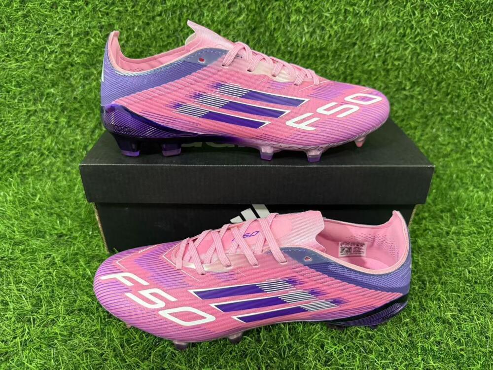 Adidas F50 Elite FG Football Boots - Pink/Vibrant Violet/Soft Lilac