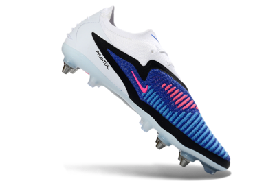 Nike Phantom 6 Elite Low SG Football Boots - Blue/Electric Blue/Neon Pink