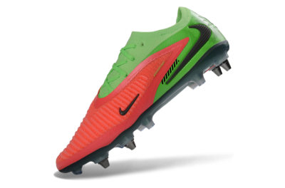 Nike Phantom 6 Elite Low SG Football Boots - Green/Neon Green/Flame Orange