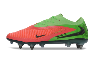 Nike Phantom 6 Elite Low SG Football Boots - Green/Neon Green/Flame Orange