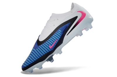 Nike Phantom 6 Elite Low AG Football Boots - Blue/Electric Blue/Neon Pink