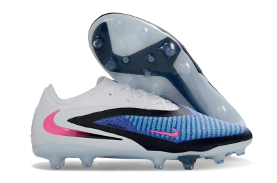 Nike Phantom 6 Elite Low AG Football Boots - Blue/Electric Blue/Neon Pink