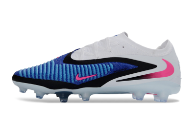Nike Phantom 6 Elite Low AG Football Boots - Blue/Electric Blue/Neon Pink