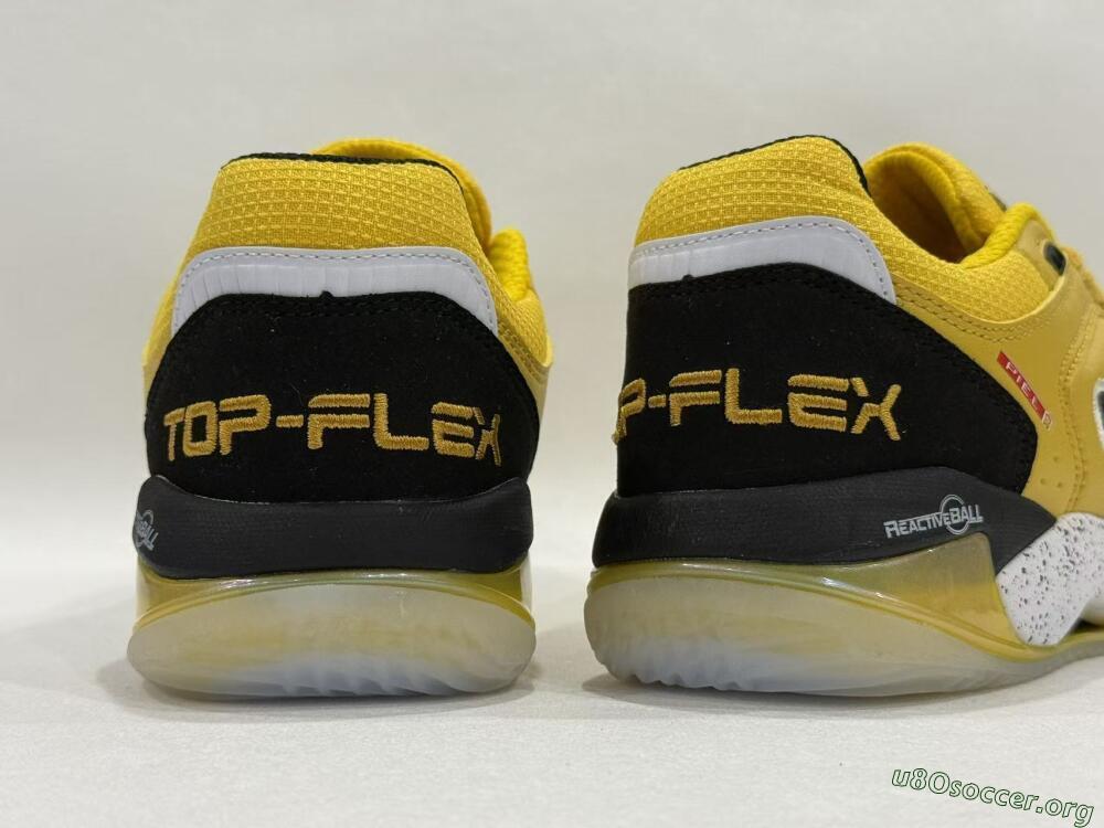 Joma Top Flex IC Football Shoes - Yellow/Black/White