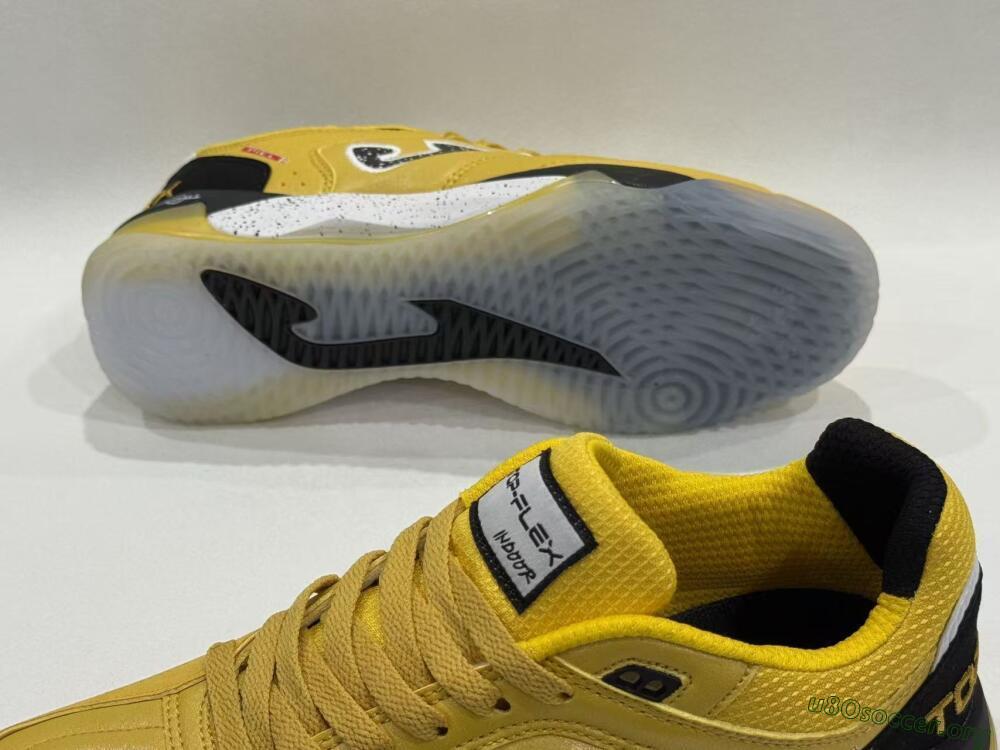 Joma Top Flex IC Football Shoes - Yellow/Black/White