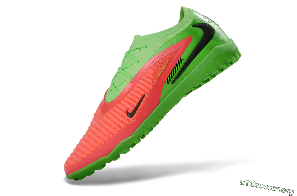 Nike Phantom 6 Elite Low TF Football Shoes - Green/Vibrant Pink/Neon Green 5