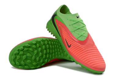 Nike Phantom 6 Elite Low TF Football Shoes - Green/Vibrant Pink/Neon Green